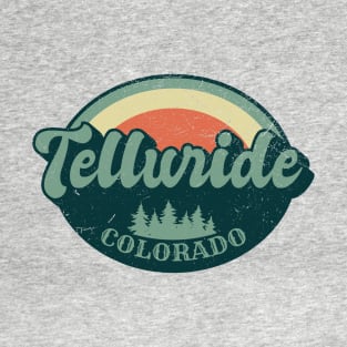 Telluride Colorado Retro T-Shirt